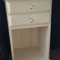Painted Handmade Bedside Table