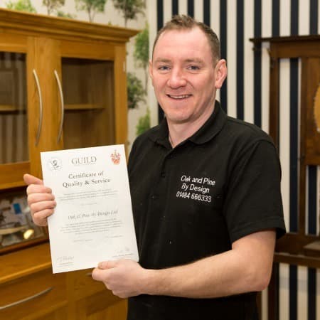 Daniel Fitzpatrick, master craftsman and founder of Oak & Pine by Design