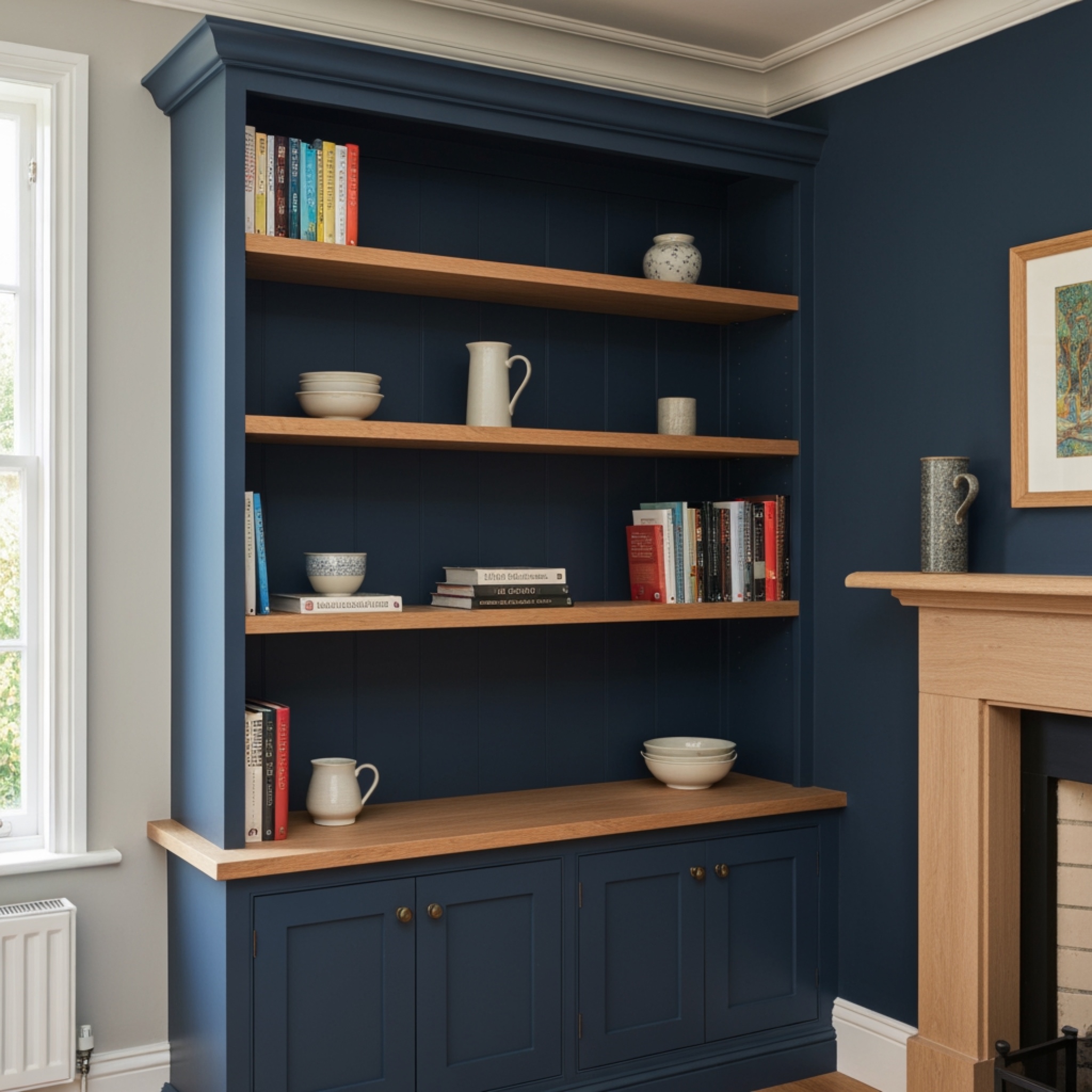 Bespoke Fitted Bookshelves