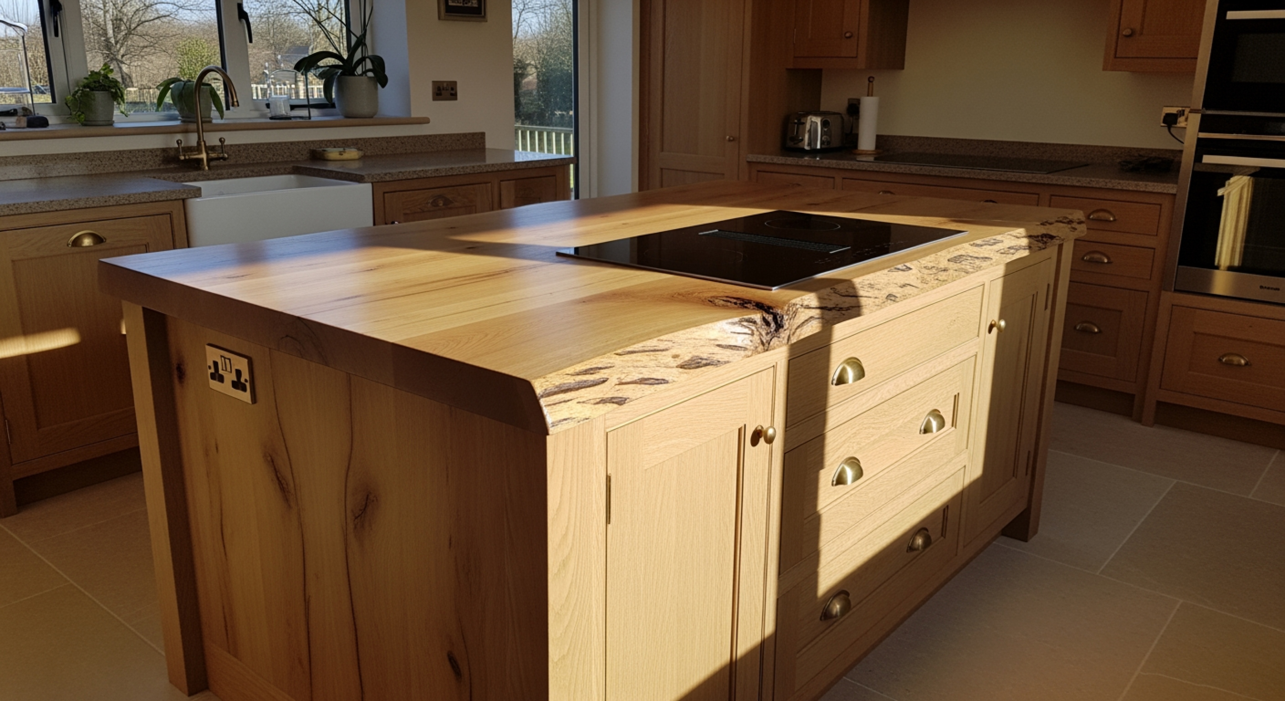 Bespoke Solid Wood Worktop & Buffets