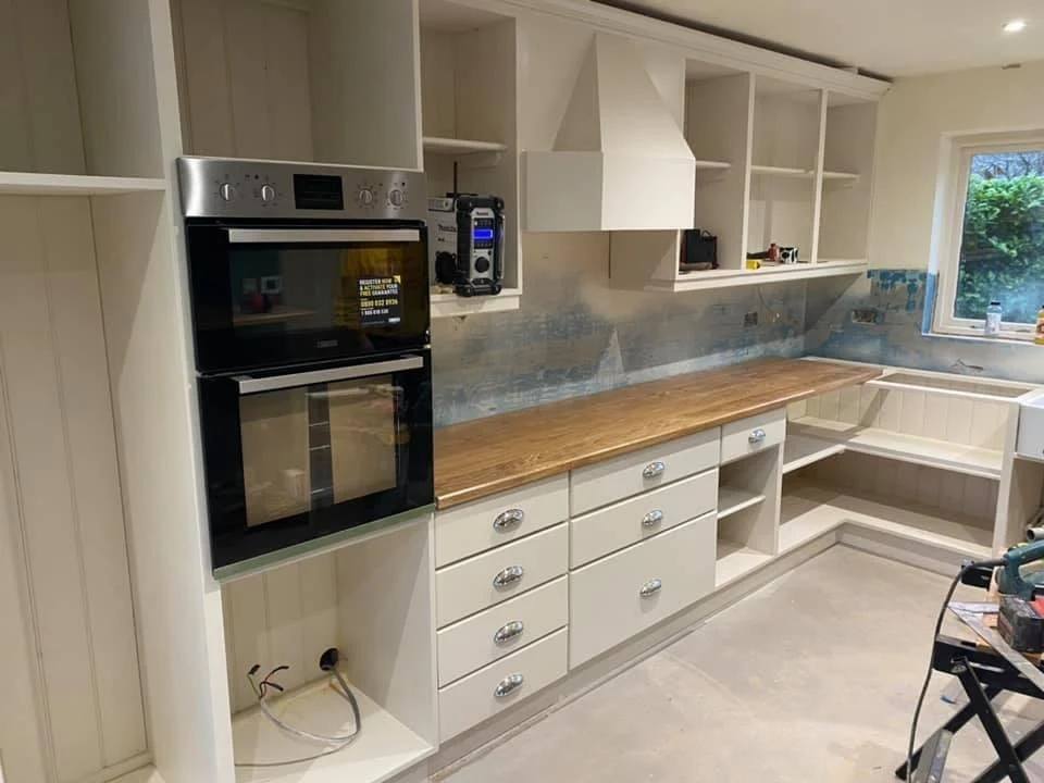 Handmade Kitchen in Progress